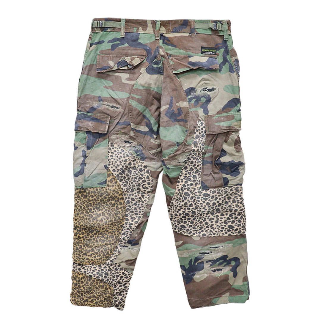 INNOCENCE NY - CAMO LEOPARD PANTS (L)