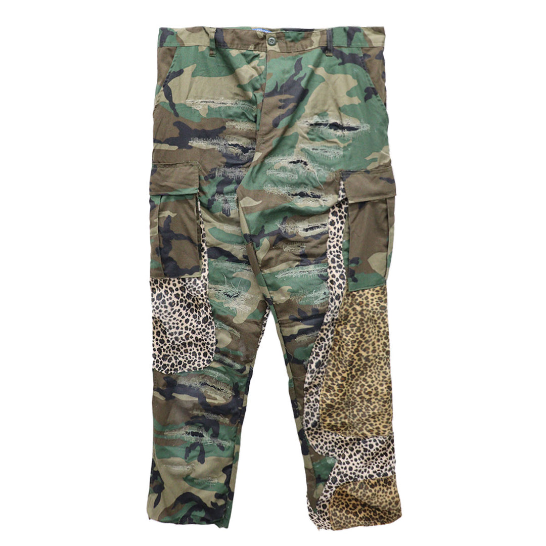INNOCENCE NY - CAMO LEOPARD PANTS (XL)
