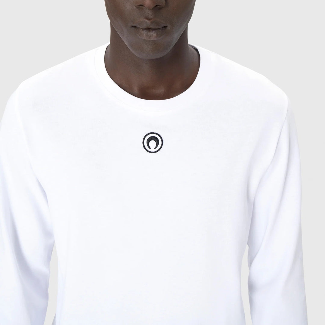 Marine Serre - MOON LOGO JERSEY LONG SLEEVES T-SHIRT