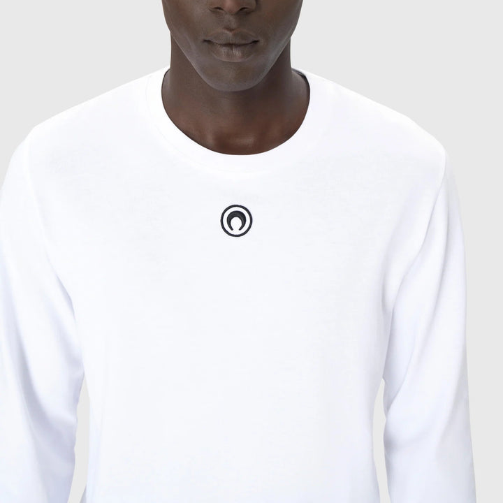 Marine Serre - MOON LOGO JERSEY LONG SLEEVES T-SHIRT