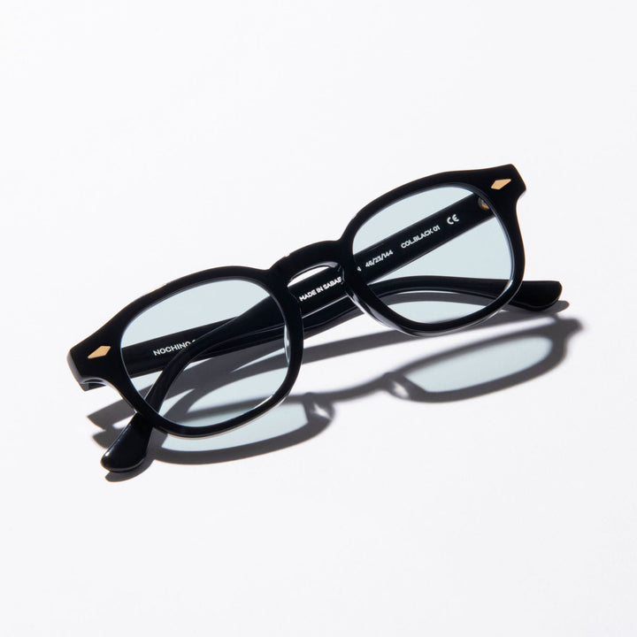 NOCHINO OPTICAL - NOCHINO #23. GLOSS BLACK × BLUE GREY to D.GREY (調光モデル)