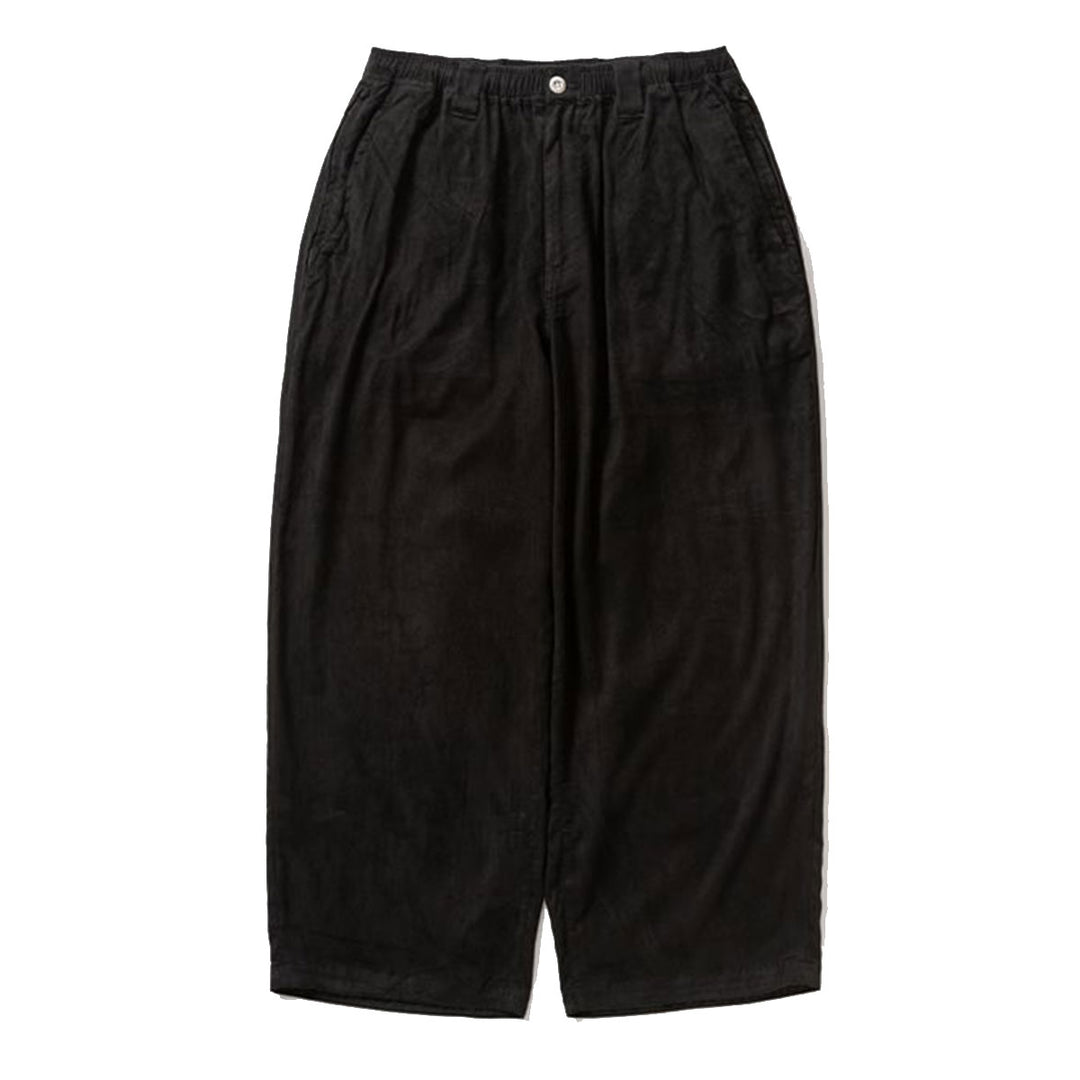 SUEDE BAGGY PANTS