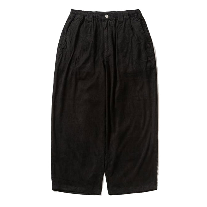 SUEDE BAGGY PANTS