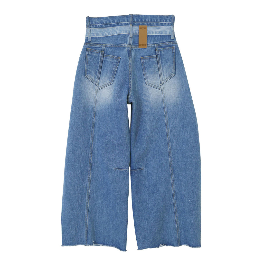 Rokh - BALLOON SHAPED LAYERED DENIM