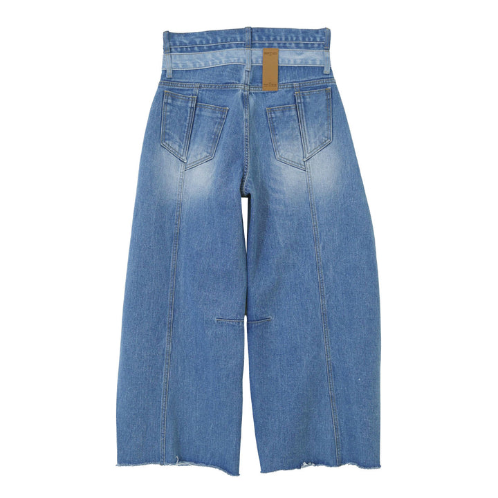 Rokh - BALLOON SHAPED LAYERED DENIM
