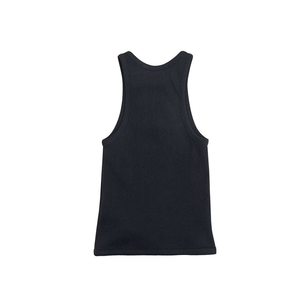 Rokh - RIBBED CROPPED TANK TOP