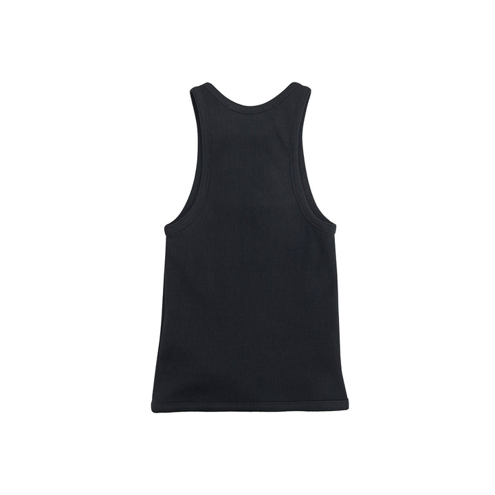 Rokh - RIBBED CROPPED TANK TOP