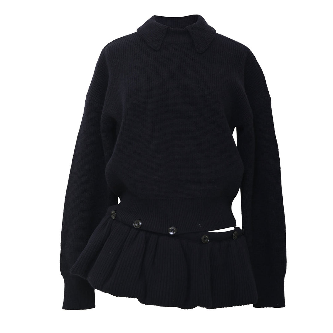 Rokh - DETACHABLE PEPLUM KNIT