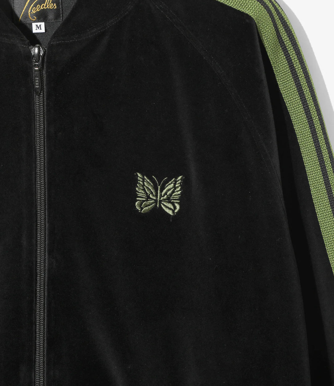 Needles - Rib Collar Track Jacket - C/PE Velour