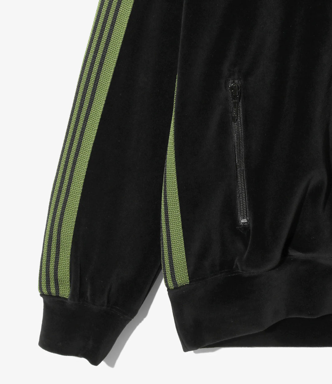 Needles - Rib Collar Track Jacket - C/PE Velour