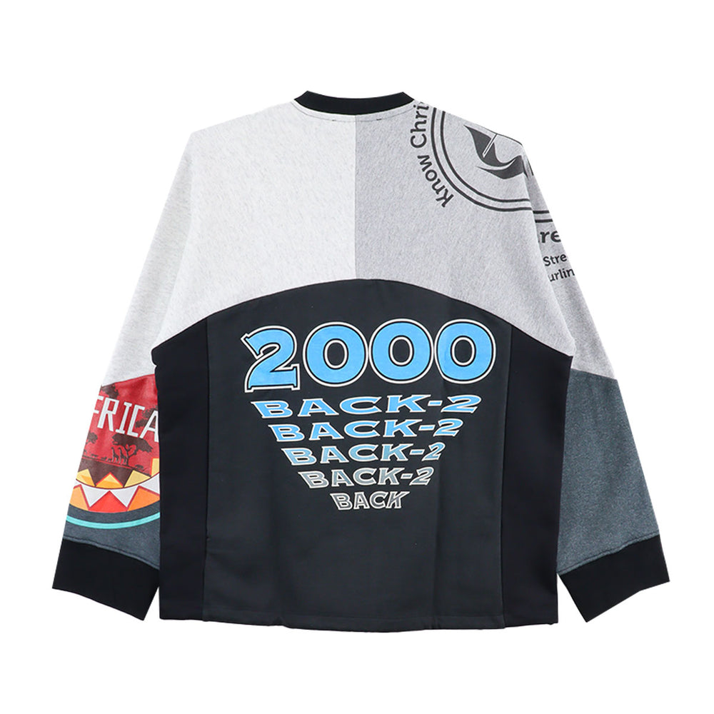 Marine Serre - UPCYCLED GRAPHIC SWEATSHIRTS (S)