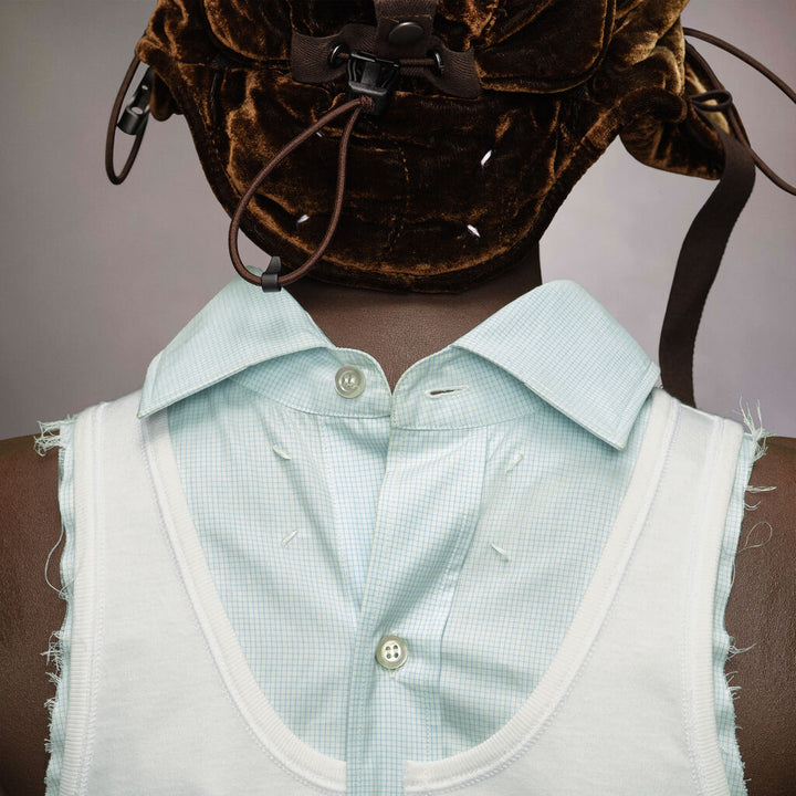 Maison Margiela - バック・トゥ・フロント シャツ