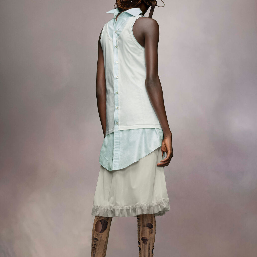 Maison Margiela - バック・トゥ・フロント シャツ