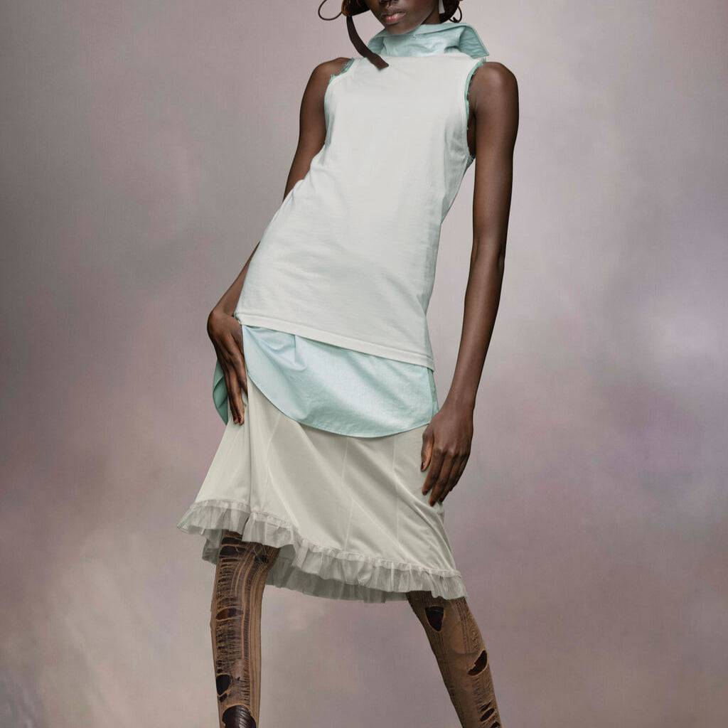 Maison Margiela - バック・トゥ・フロント シャツ