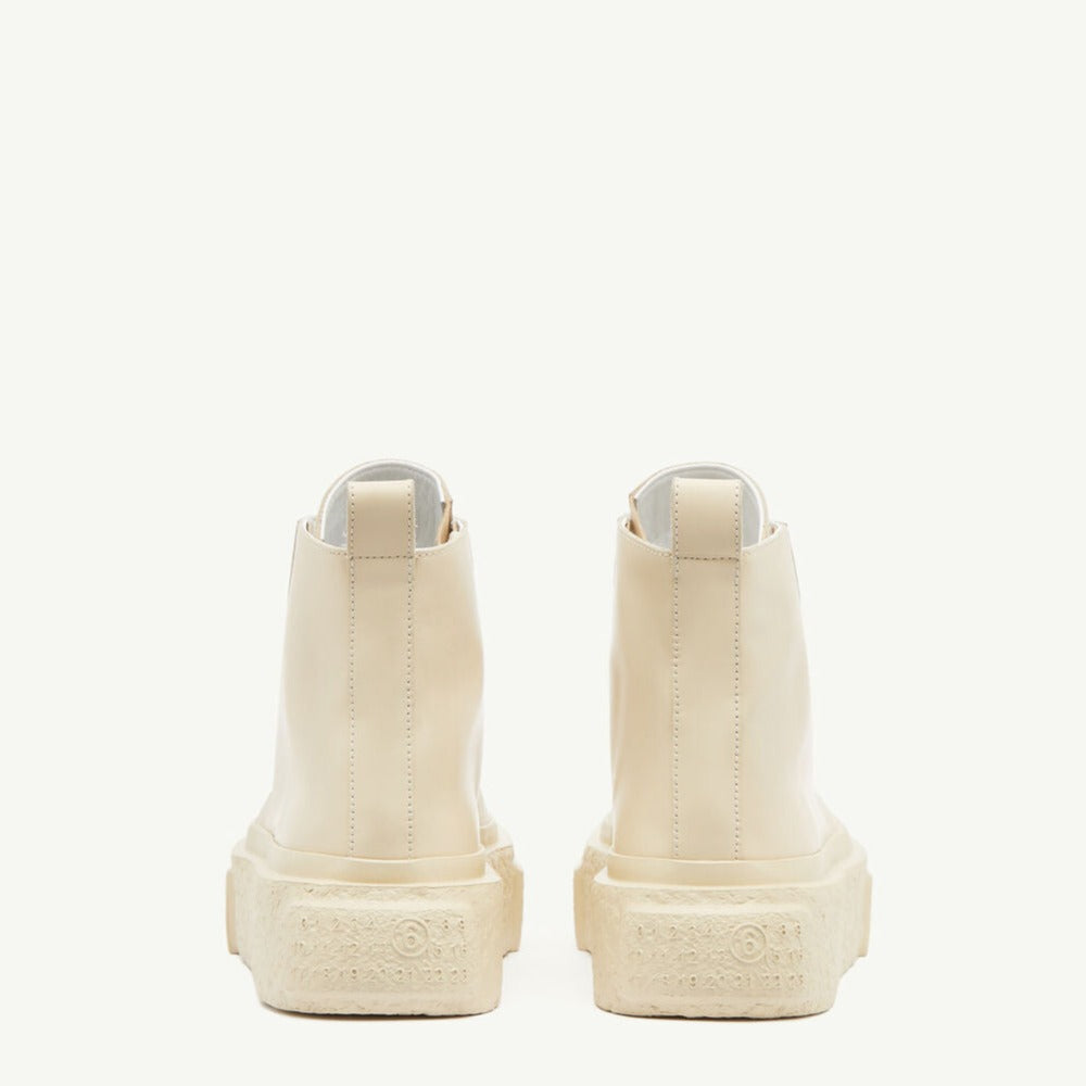 MM6 Maison Margiela - レースアップ レザースニーカー