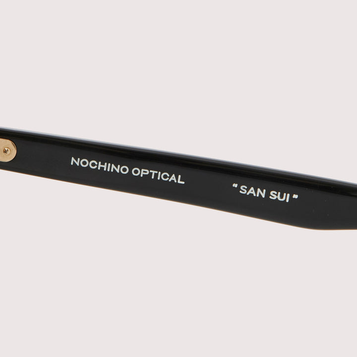 NOCHINO OPTICAL - SANSUI #4. GLOSS BLACK × DARK GREY