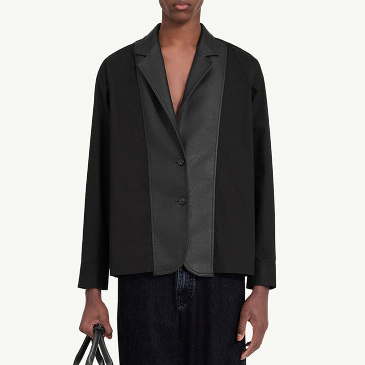 Cotton Poplin Hybrid Shirt Jacket