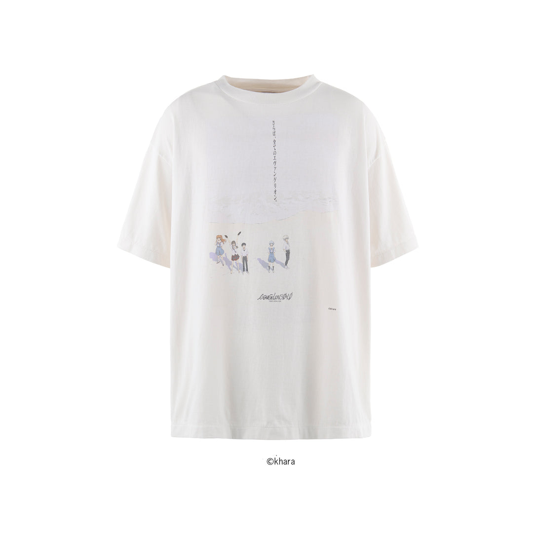 SAINT MICHAEL - EV_SS TEE/WHITE