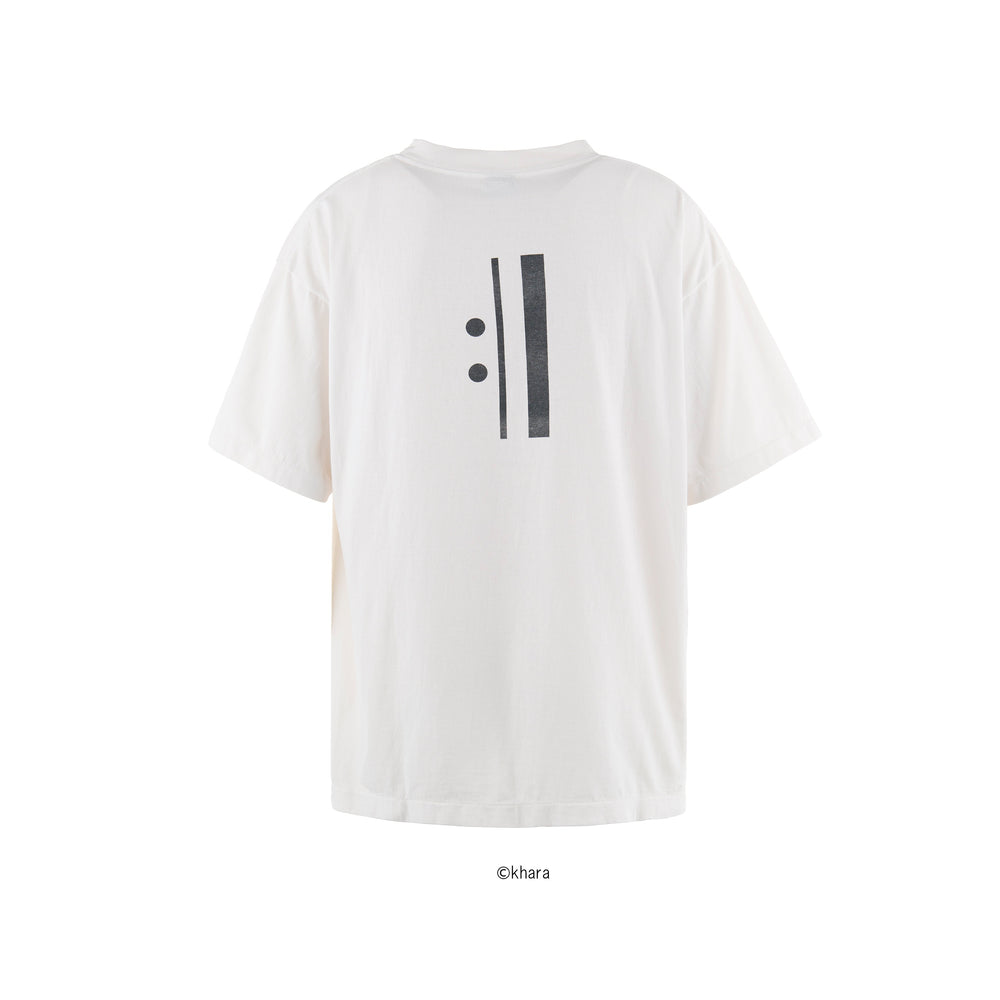 SAINT MICHAEL - EV_SS TEE/WHITE