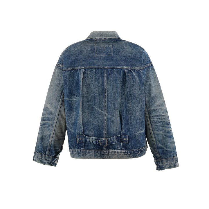 SAINT MICHAEL - BJ_DENIM JKT/DAMAGE