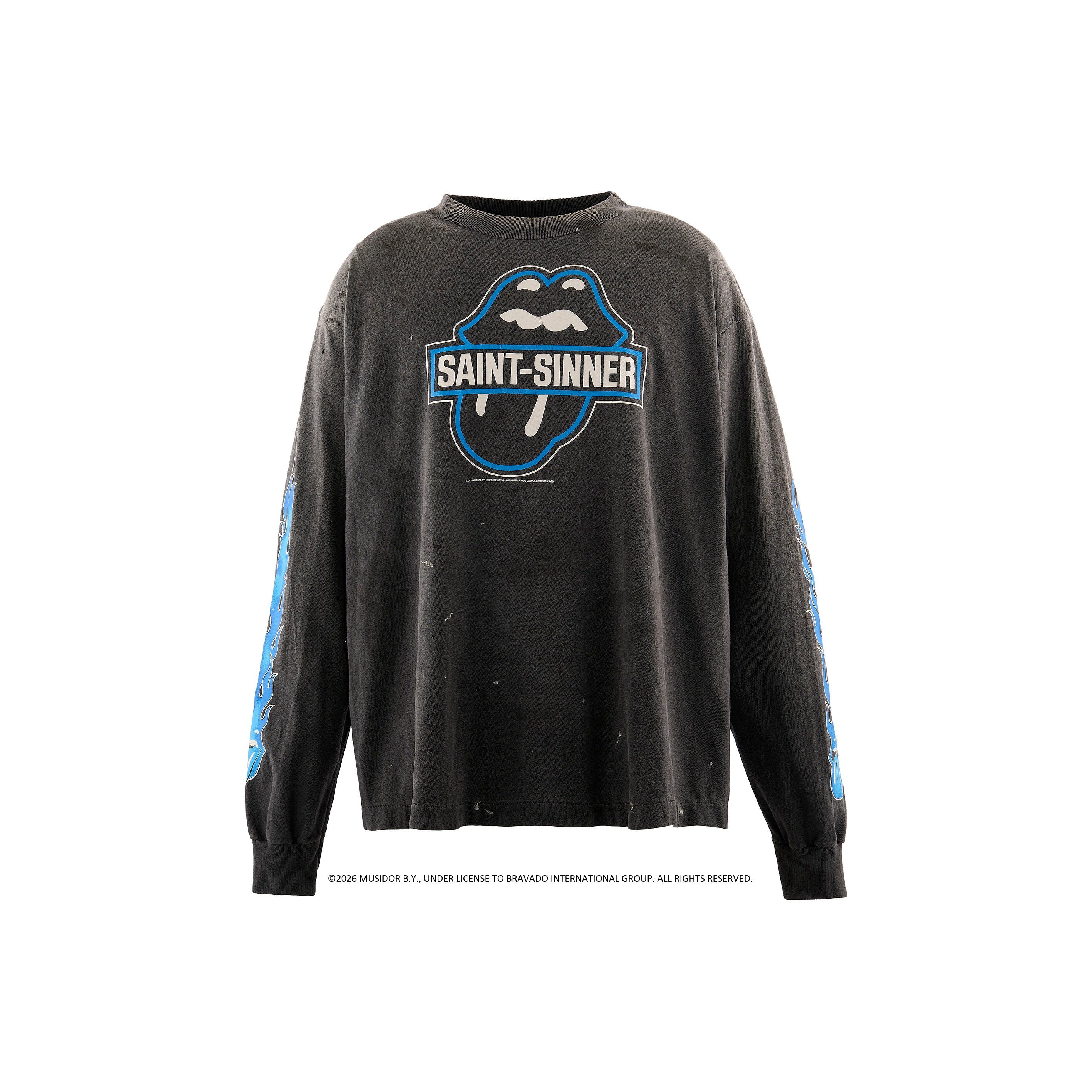 SAINT Mxxxxxx | TRS_LS T-SHIRT/FIRE Long Sleeve T-Shirt