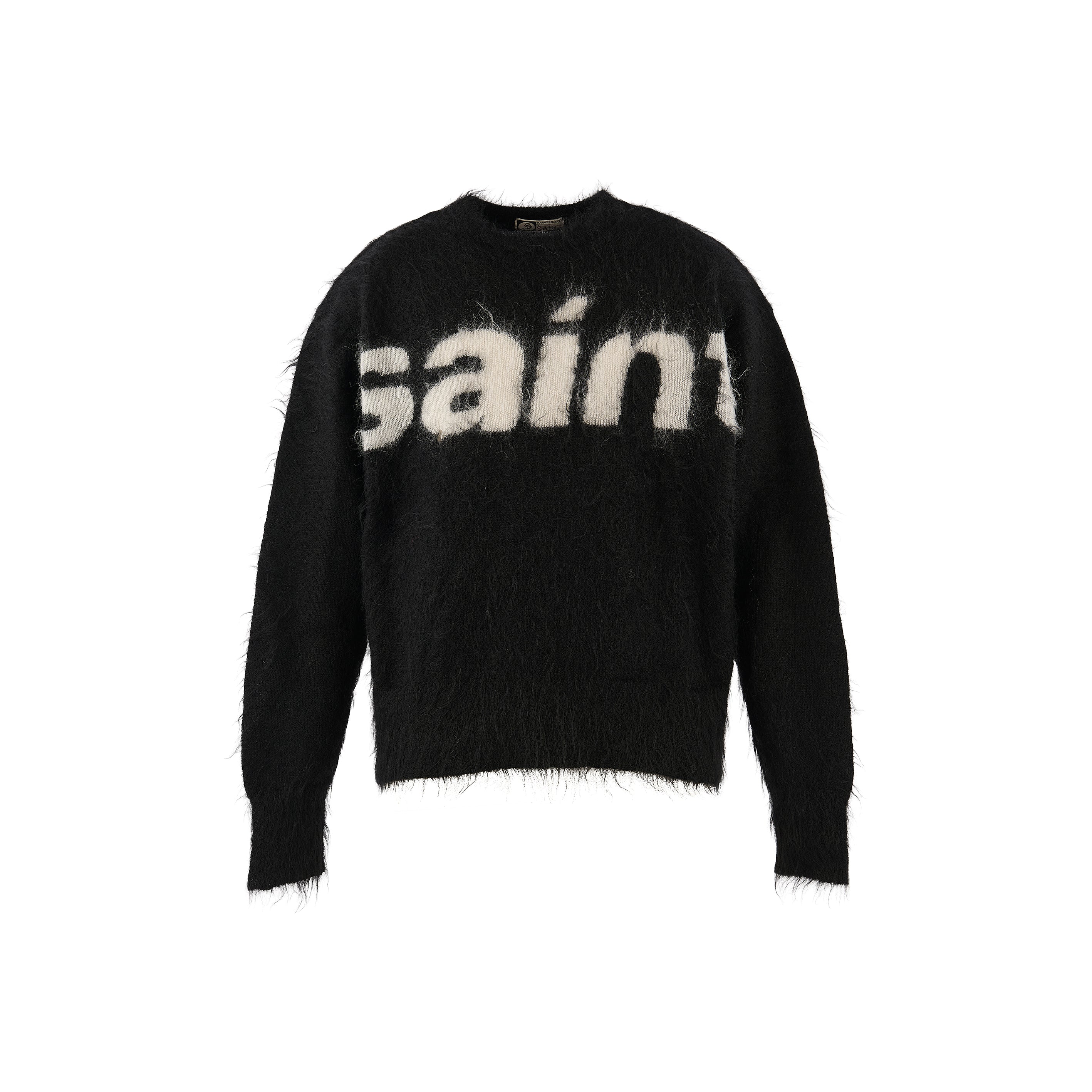 【Lサイズ】SSZ LOOSE MOHAIR KNIT サックス SAINT Mxxxxxx | MOHAIR CREW KNIT