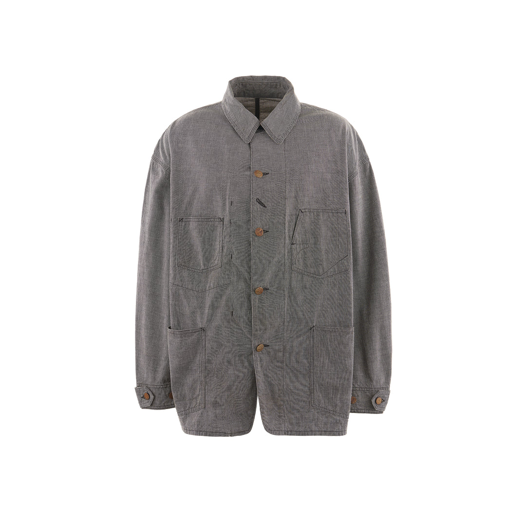 SAINT MICHAEL - BB_DENIM JKT / STRIPE