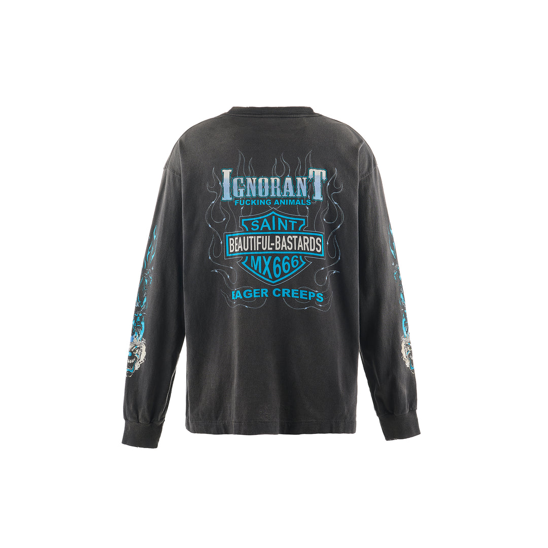 SAINT MICHAEL - L/S TEE BTFL BASTARS