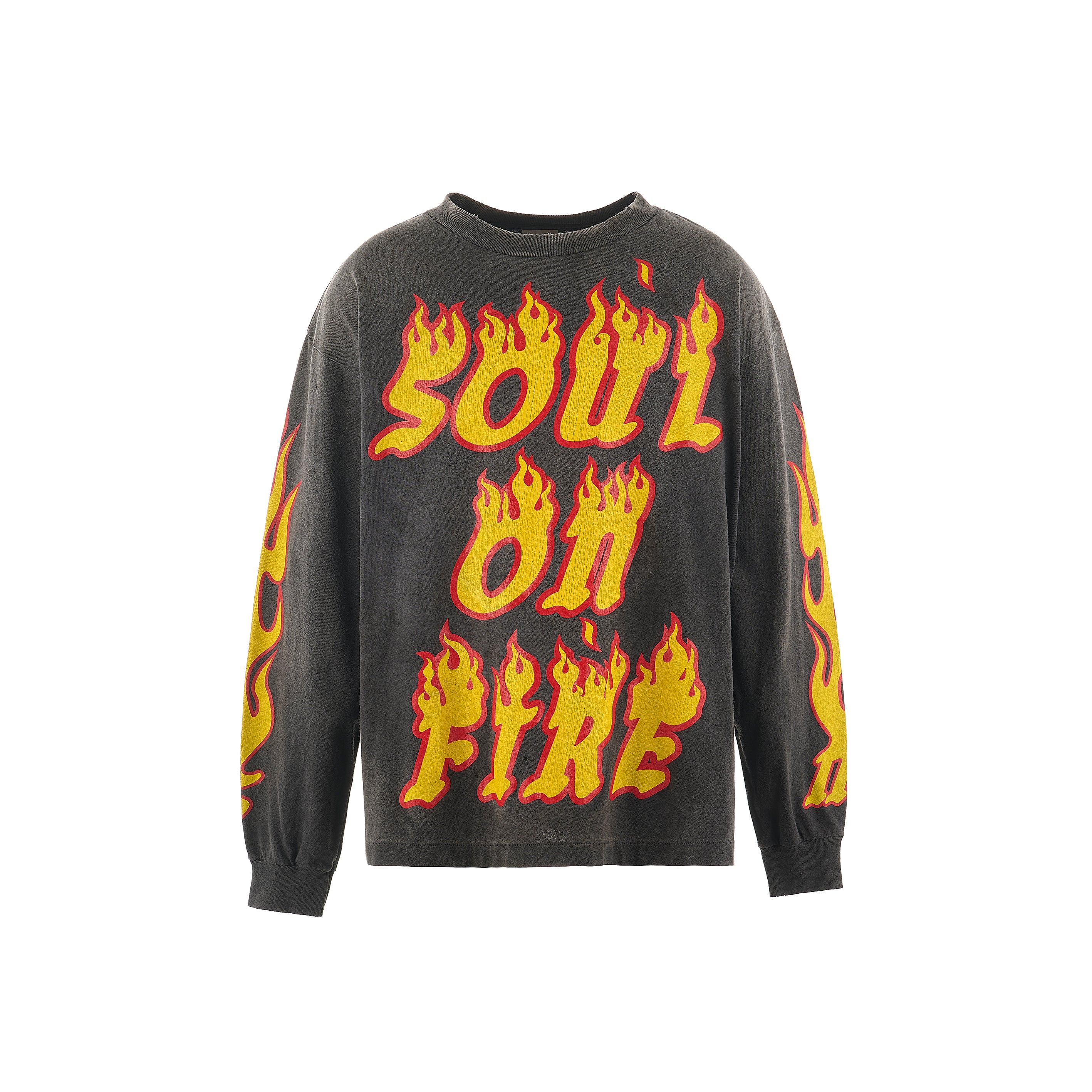 SAINT Mxxxxxx(セントマイケル) | L/S TEE SOUL ON FIRE ロングTシャツ – Why are you here?