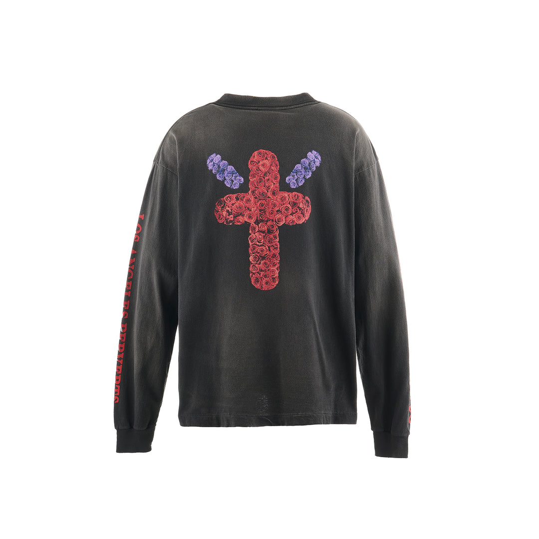 SAINT MICHAEL - BR_LS TEE /BORN SAINT