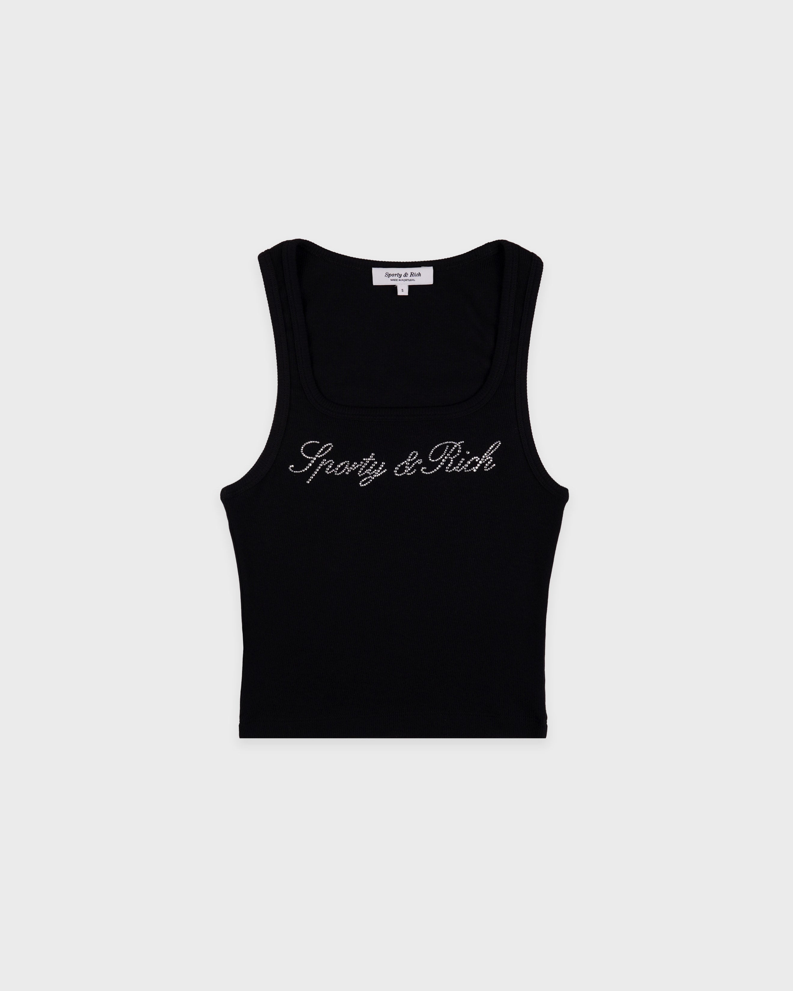 Sporty & Rich(スポーティー＆リッチ) | Signature Logo Krystal Tank