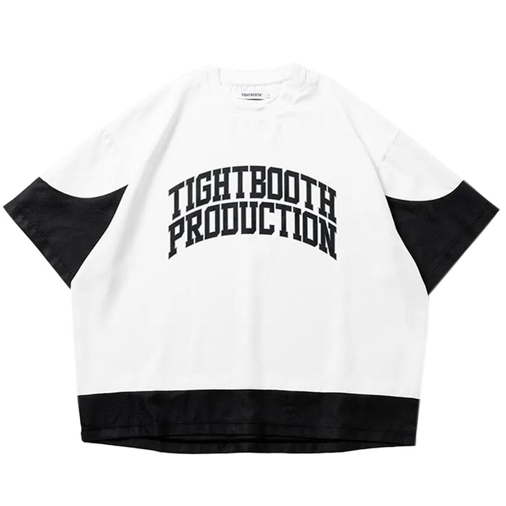 TIGHTBOOTH - COLLEGE DOBBY S/S T-SHIRT
