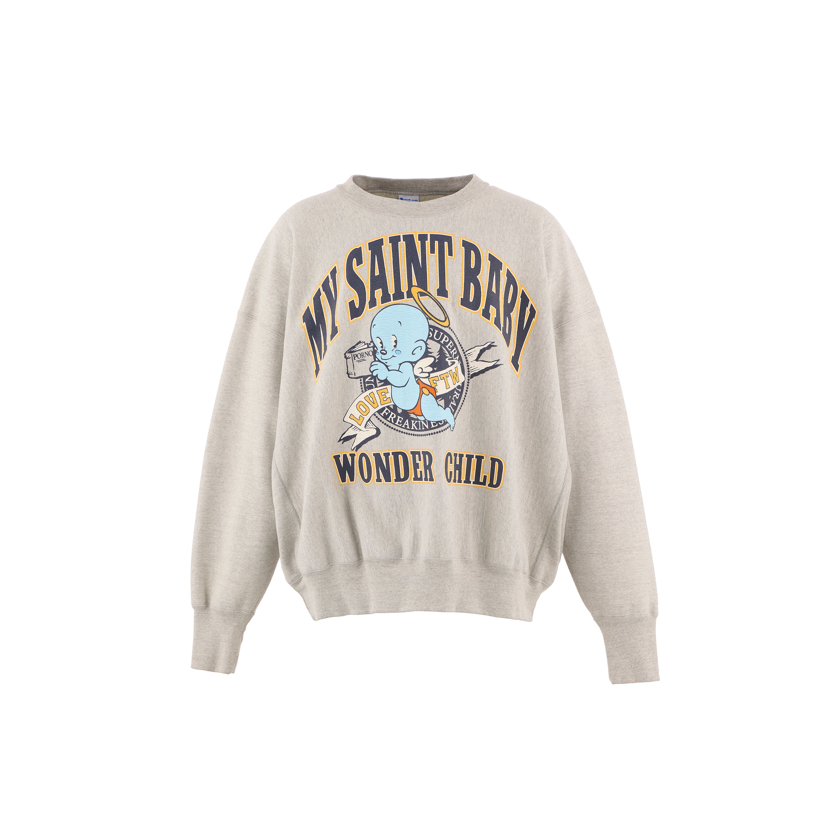 トップス SAINT Mxxxxxx CRW Neck SWT/Baby Micahel SAINT Mxxxxxx (Saint Michael) | CRW NECK SWT/BABY MICAHEL Crew