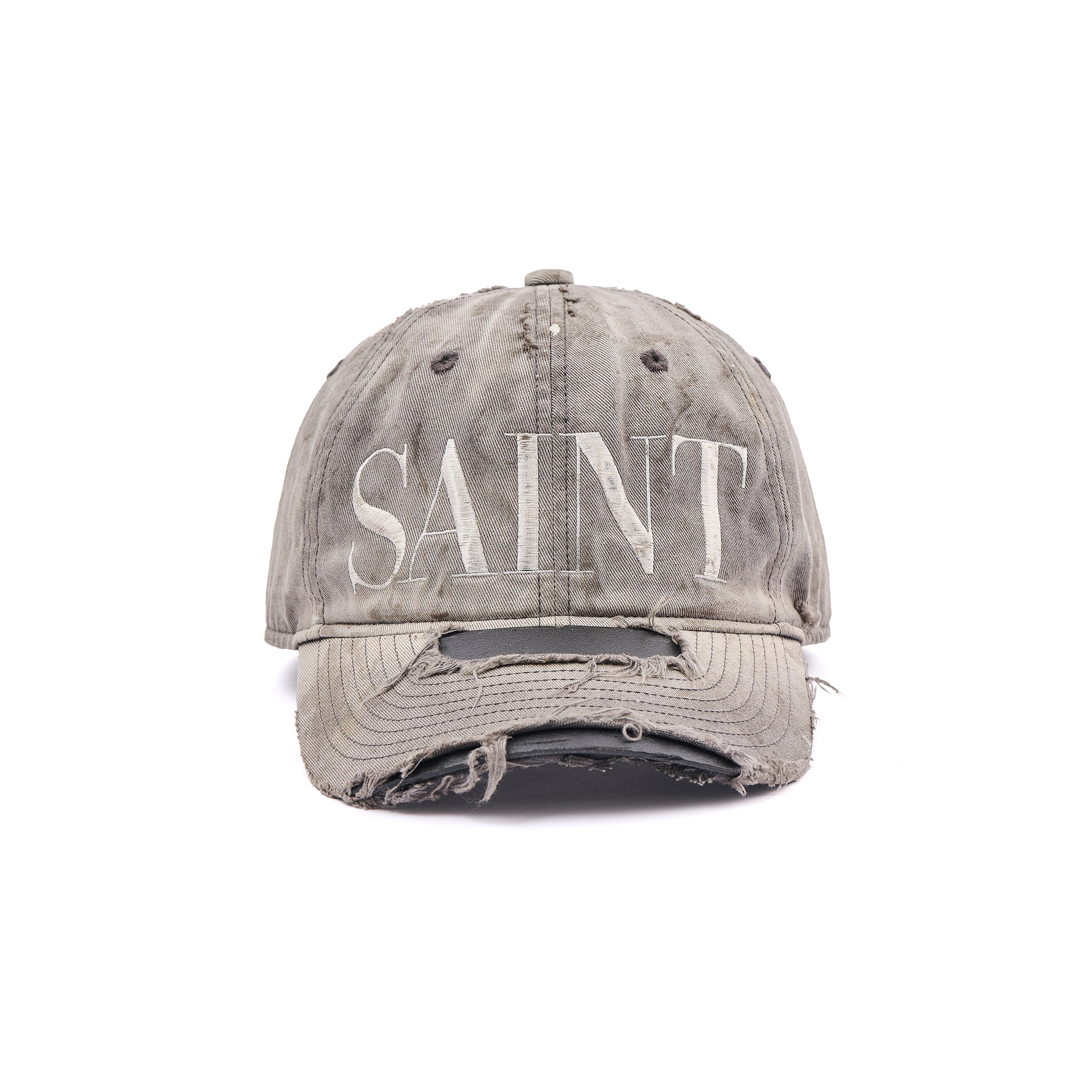 C*E様 SAINT Mxxxxxx CAP/SAINT Saint Mxxxxxx (Saint Michael) 6 PANEL CAP LACERATING BLACK SM-HR8