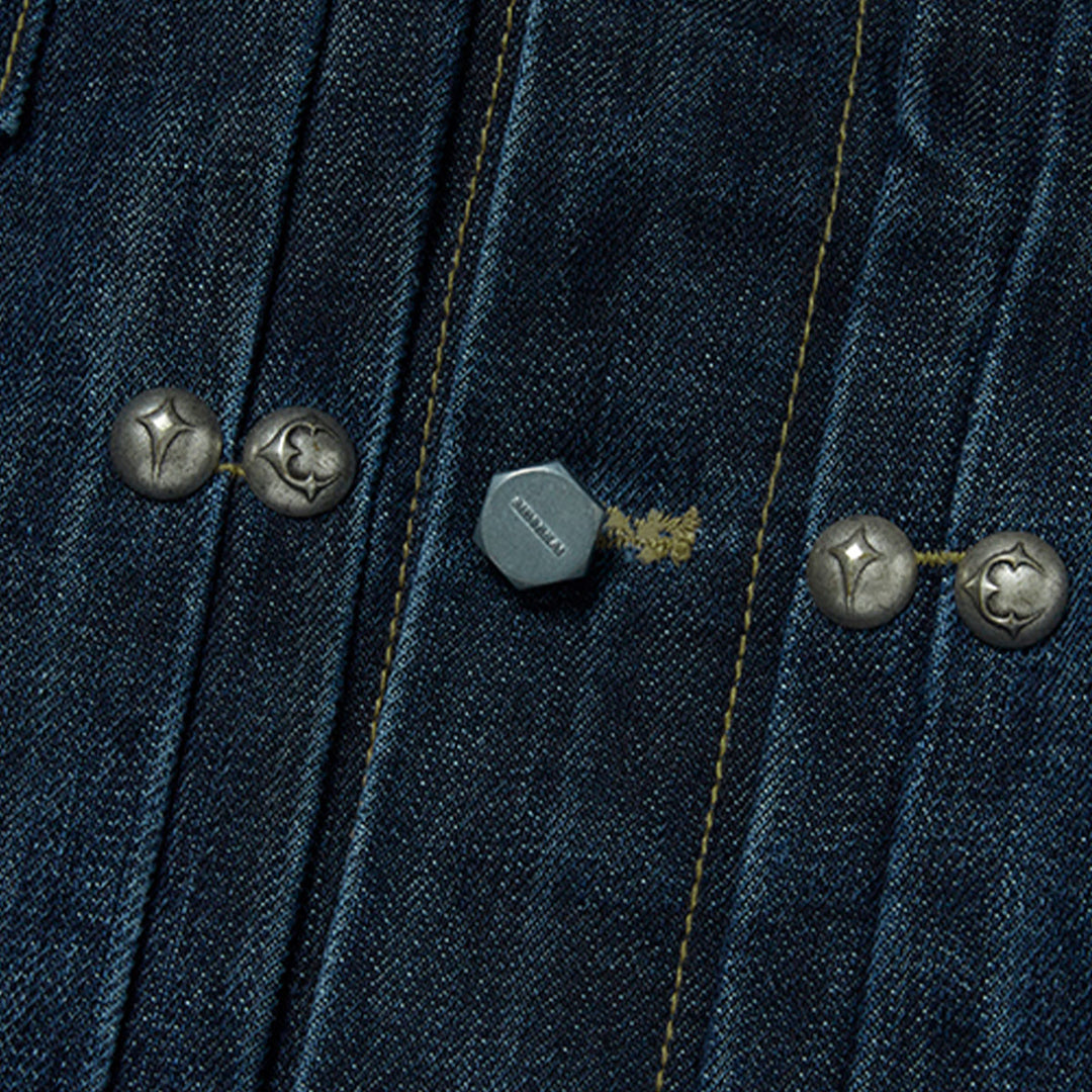 THUG CLUB - Naval Warfare Denim Jacket