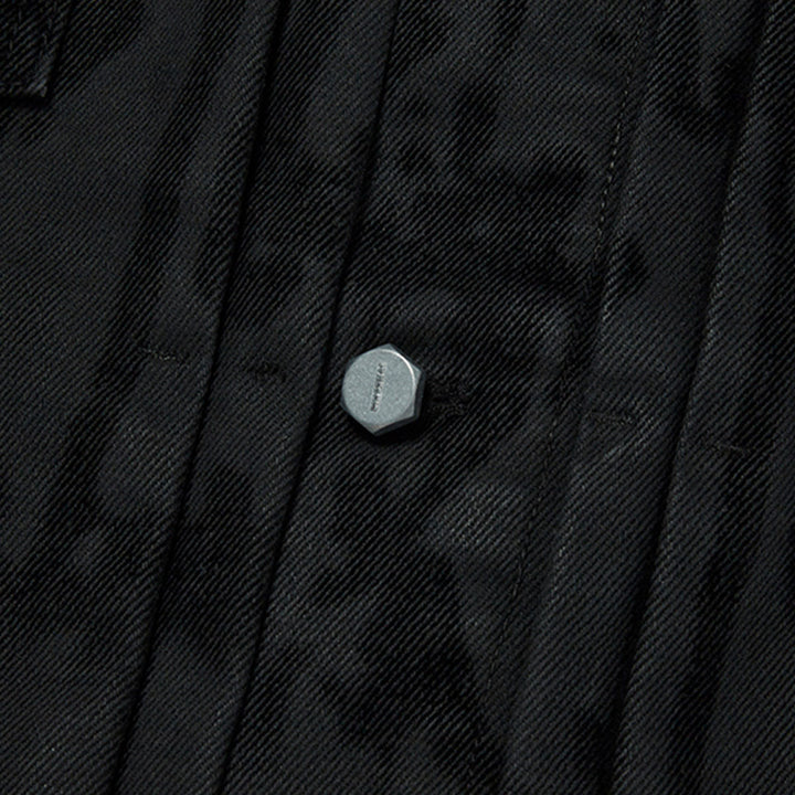 THUG CLUB - Blood Lazered Denim Jacket