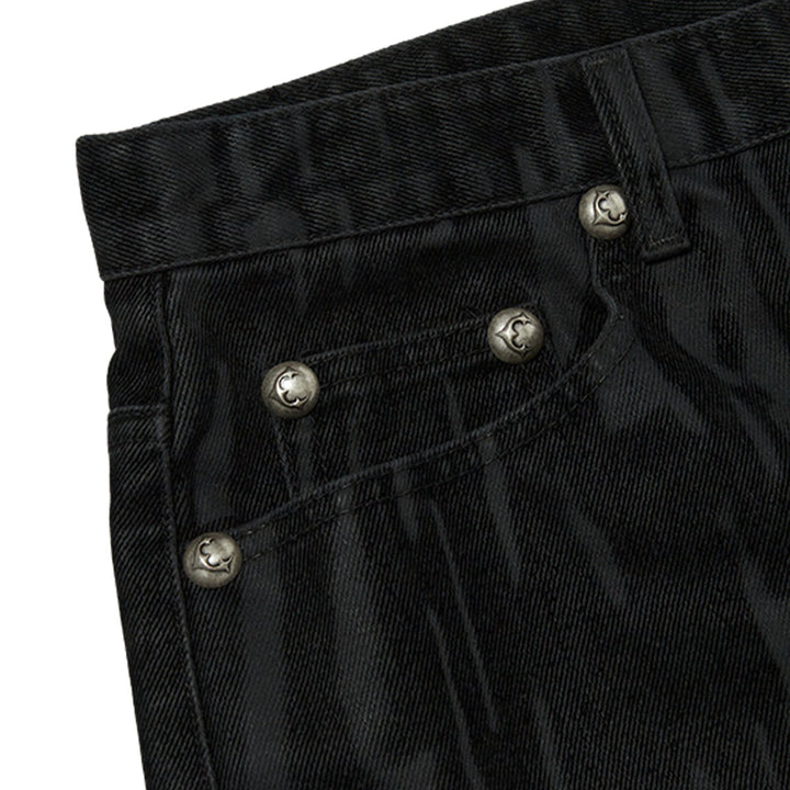 THUG CLUB - Blood Lazered Denim Pants