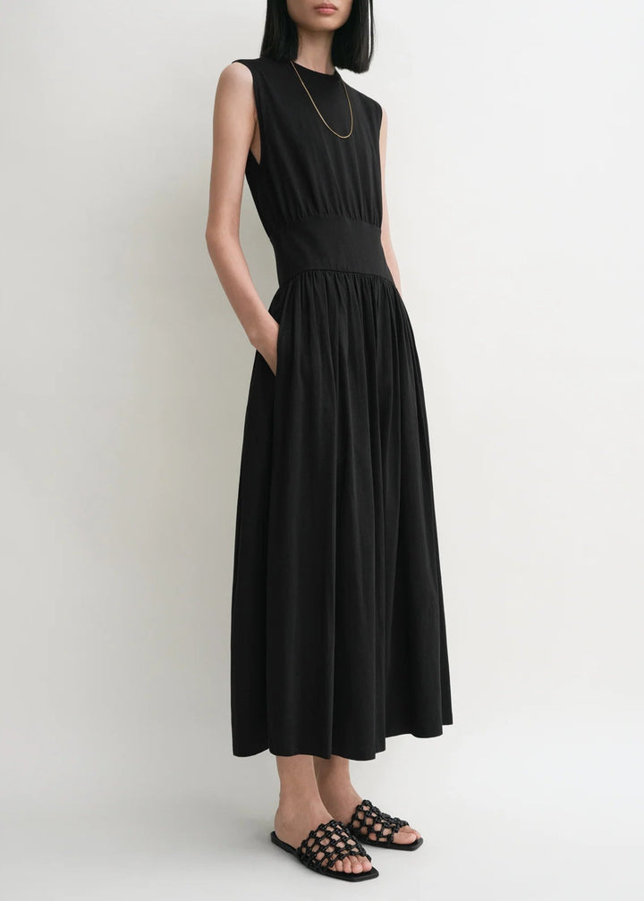 TOTEME - Sleeveless cotton tee dress