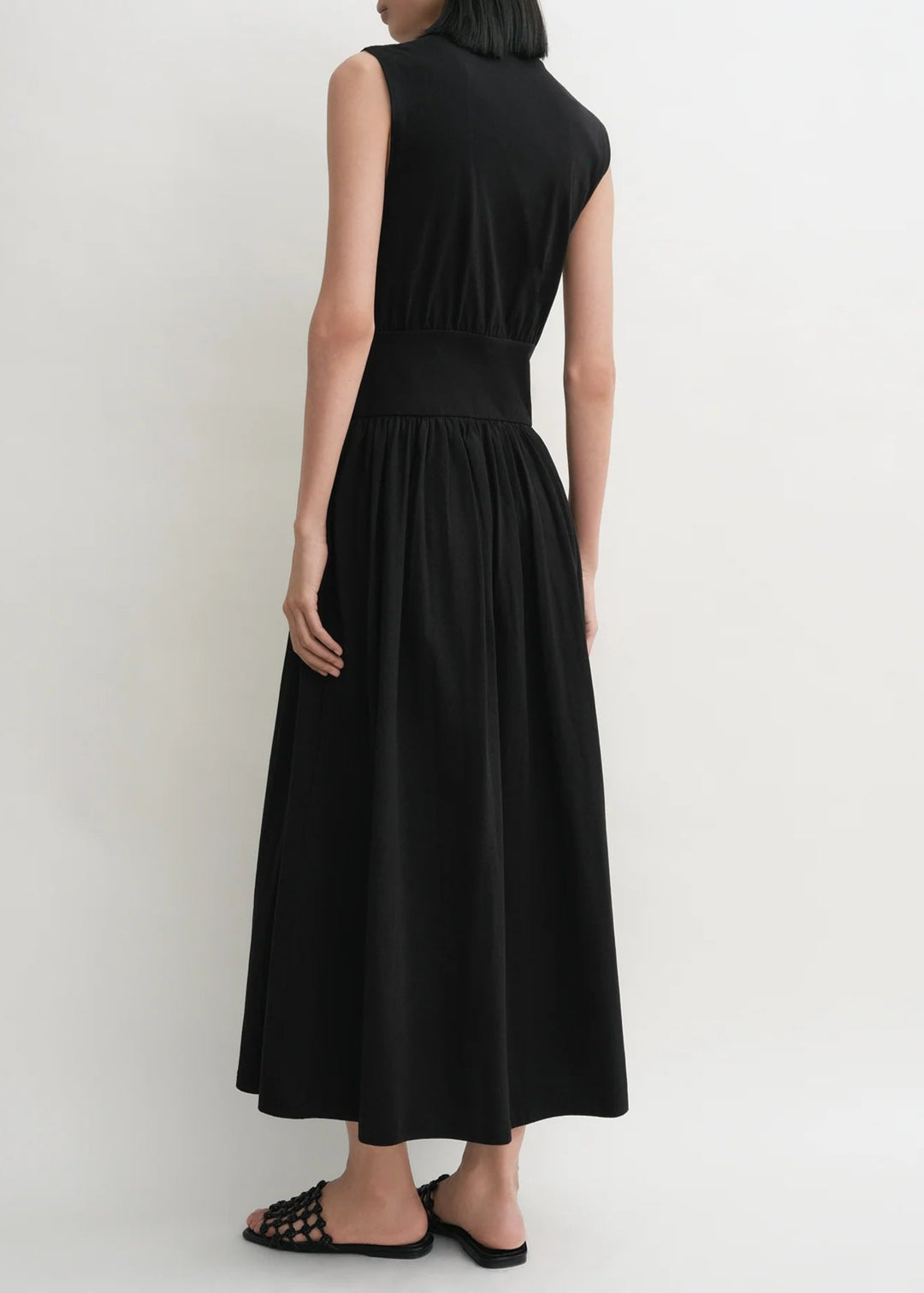 TOTEME - Sleeveless cotton tee dress