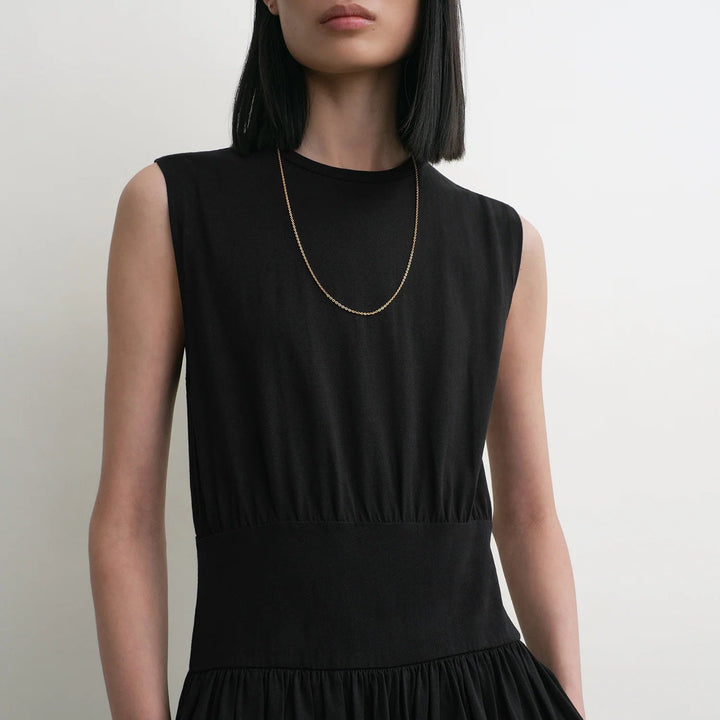 TOTEME - Sleeveless cotton tee dress