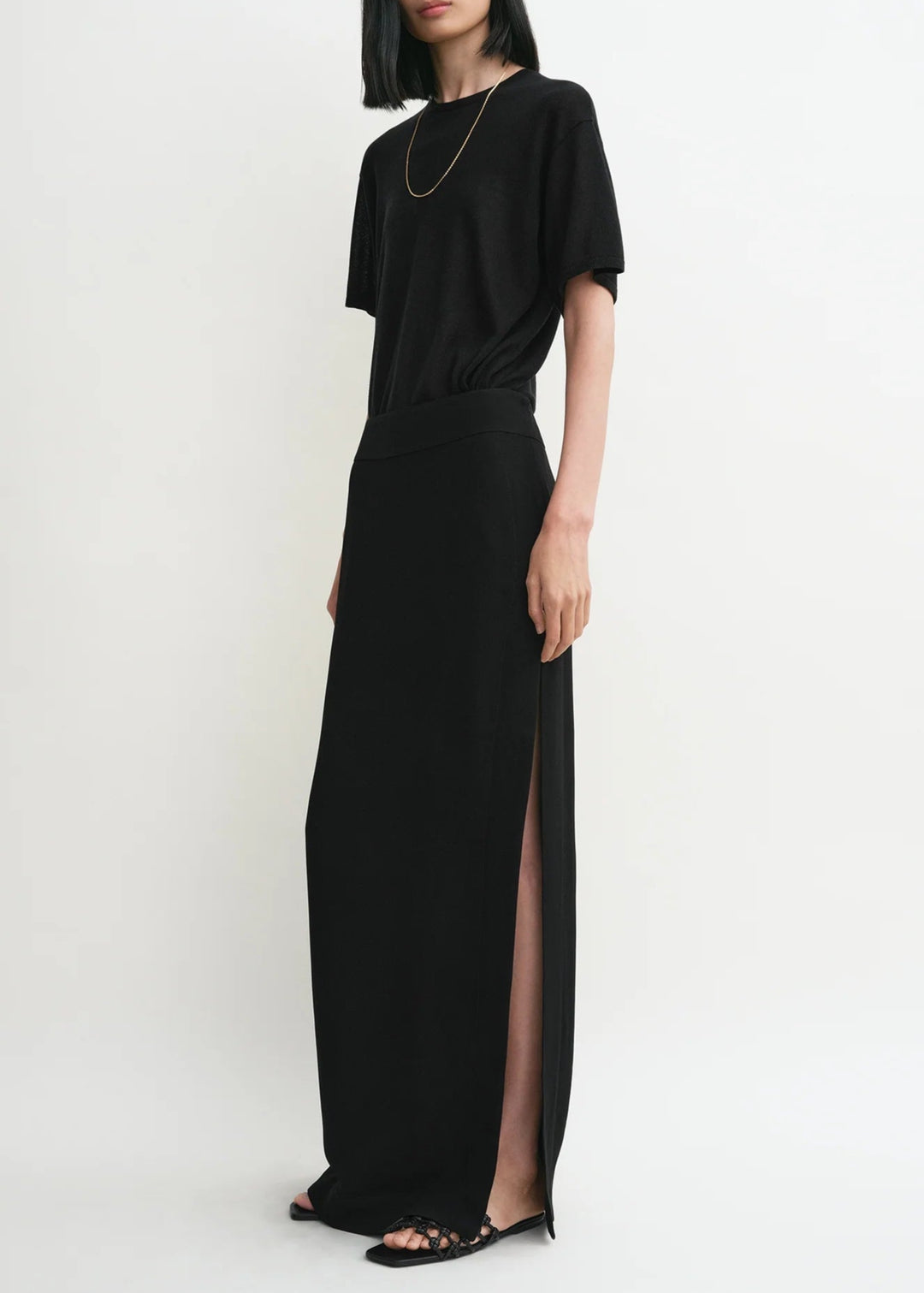 TOTEME - High slit skirt