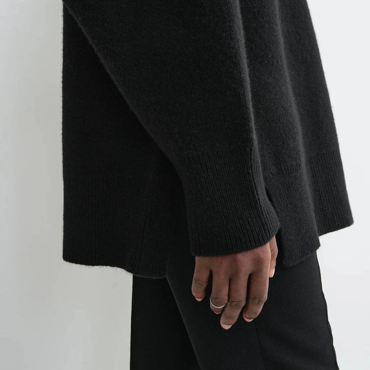 TOTEME - Double-knit pullover black