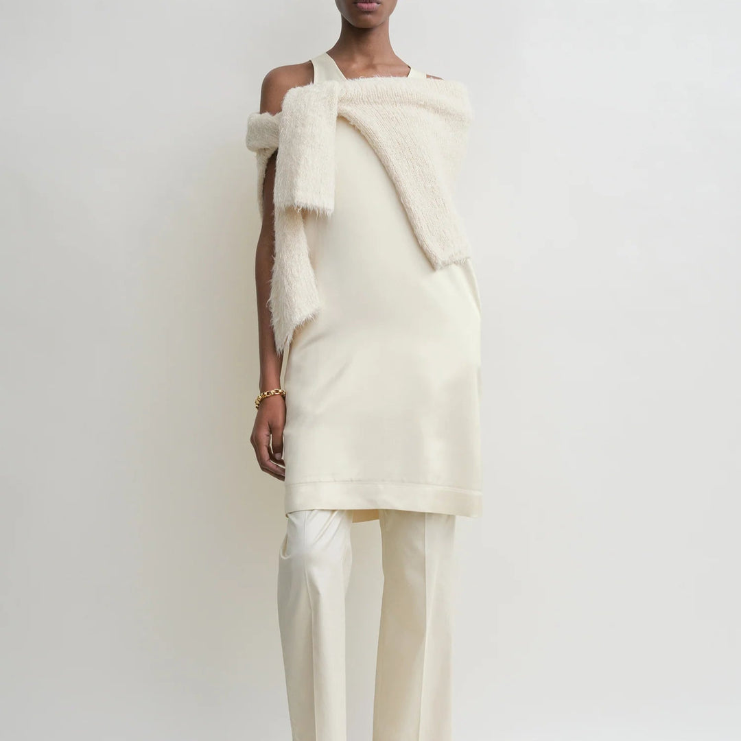 TOTEME - Scoop-neck dress ecru