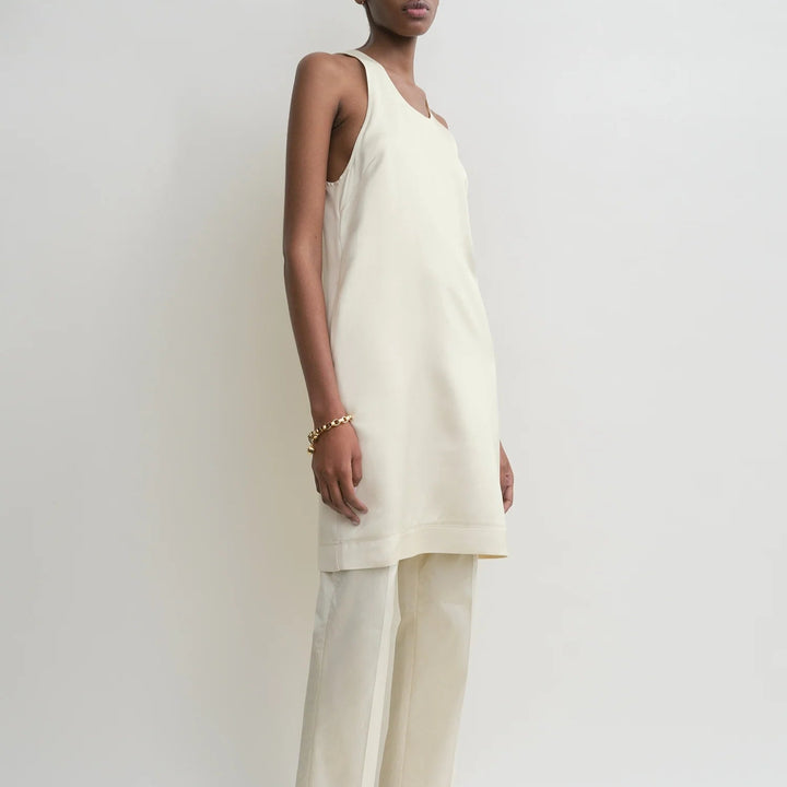 TOTEME - Scoop-neck dress ecru