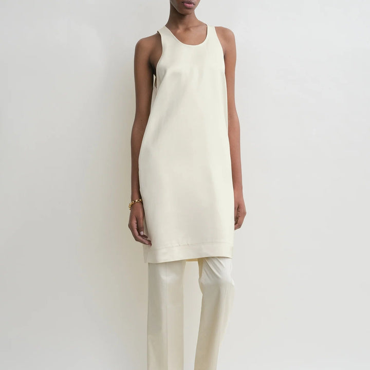 TOTEME - Scoop-neck dress ecru