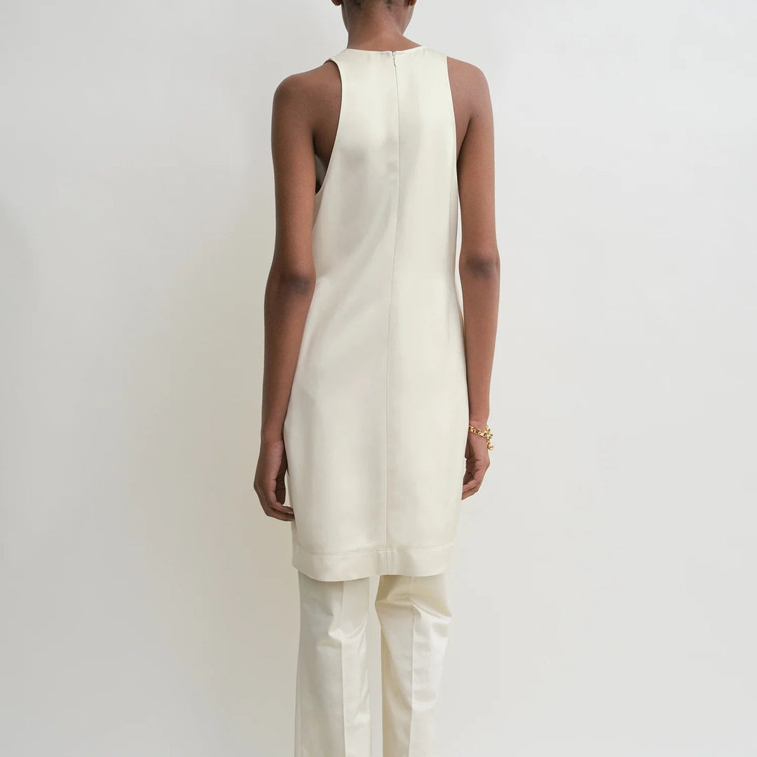 TOTEME - Scoop-neck dress ecru