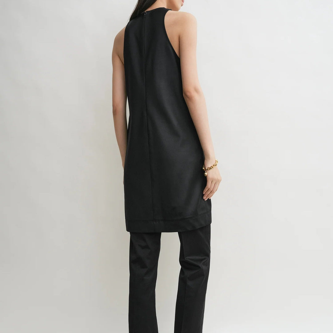 TOTEME - Scoop-neck dress black
