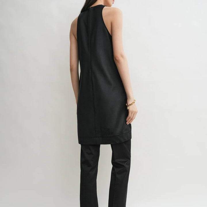TOTEME - Scoop-neck dress black