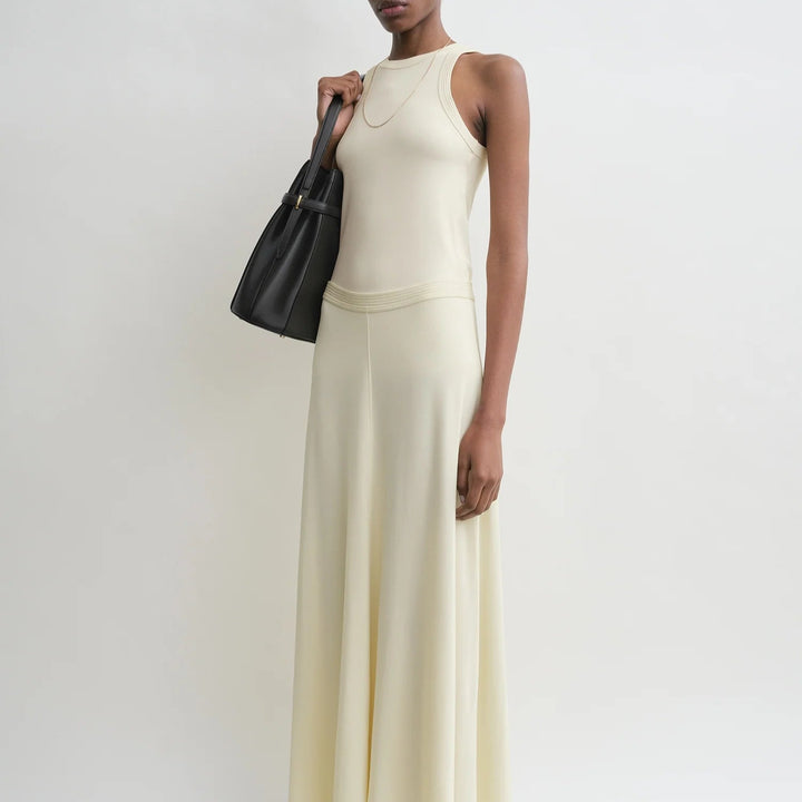 TOTEME - Fluid jersey skirt ecru