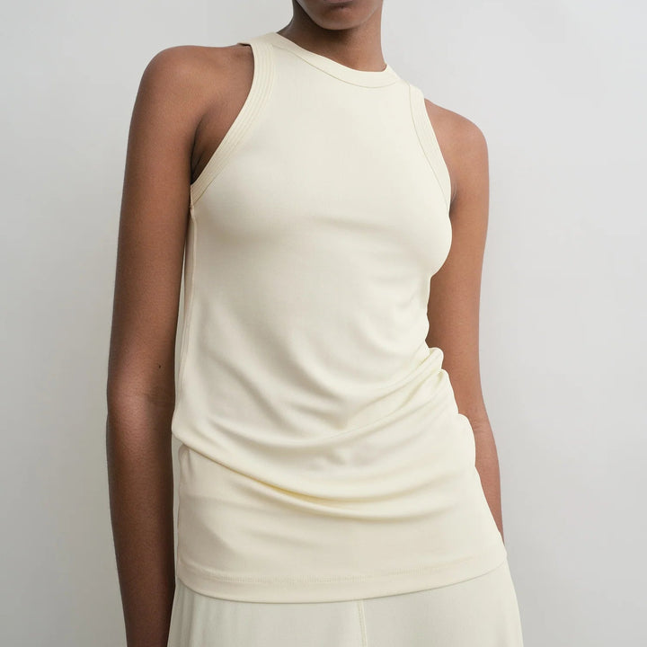 TOTEME - Fluid jersey tank ecru
